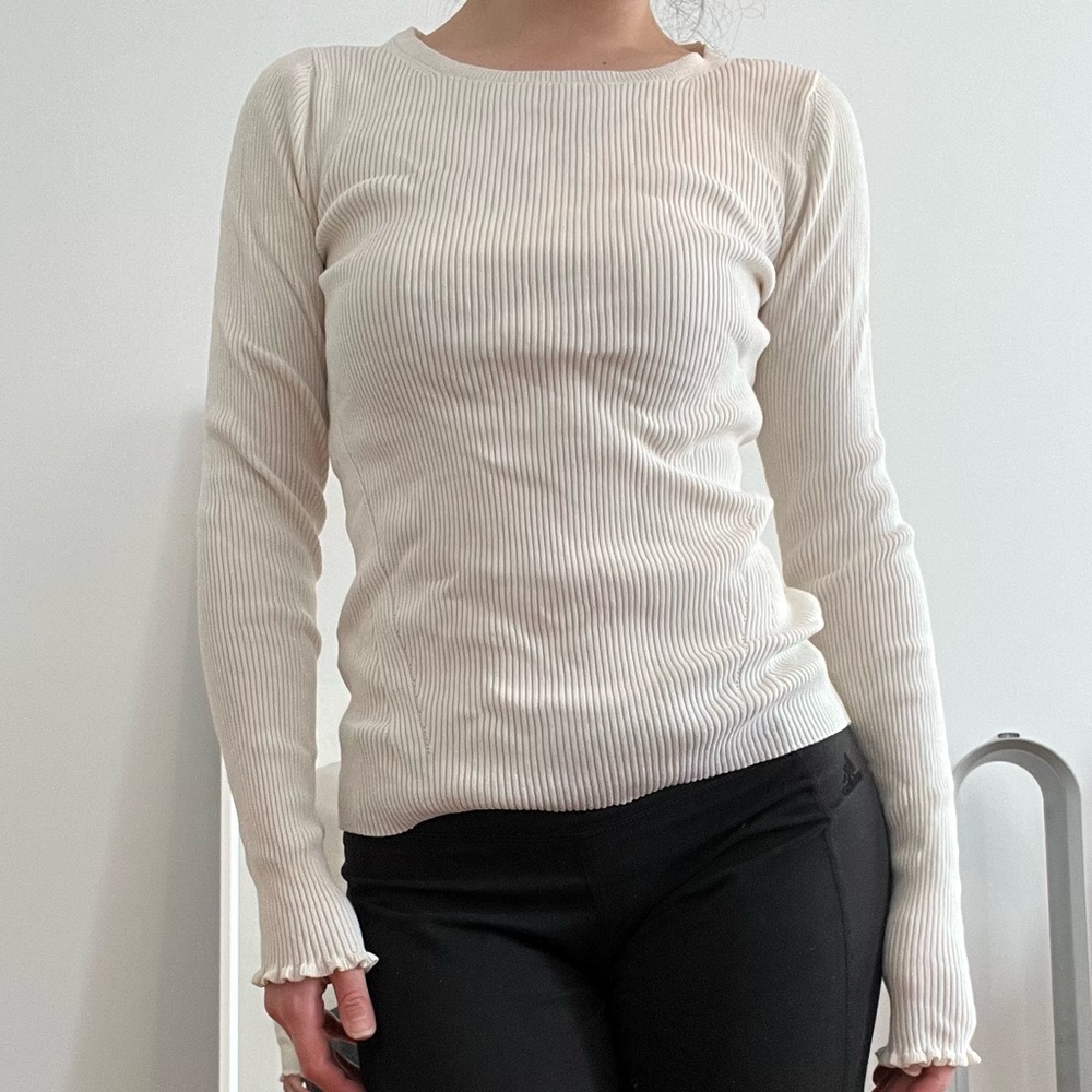 Ann Taylor Ribbed Long Sleeve